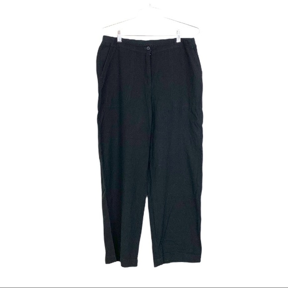 J. Jill Cropped Pants Black ST Small Tall - Picture 1 of 12